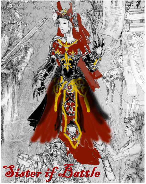 Sister of Battle Color Scheme by Fairy-Godmother on DeviantArt