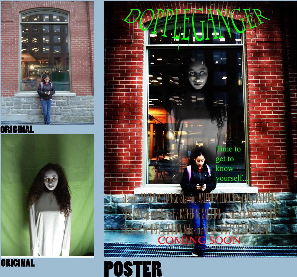 Horror Movie Poster Doppelganger By Miss Deadly Kate On Deviantart Horror Movie Poster Doppelganger By Miss Deadly Kate On Deviantart