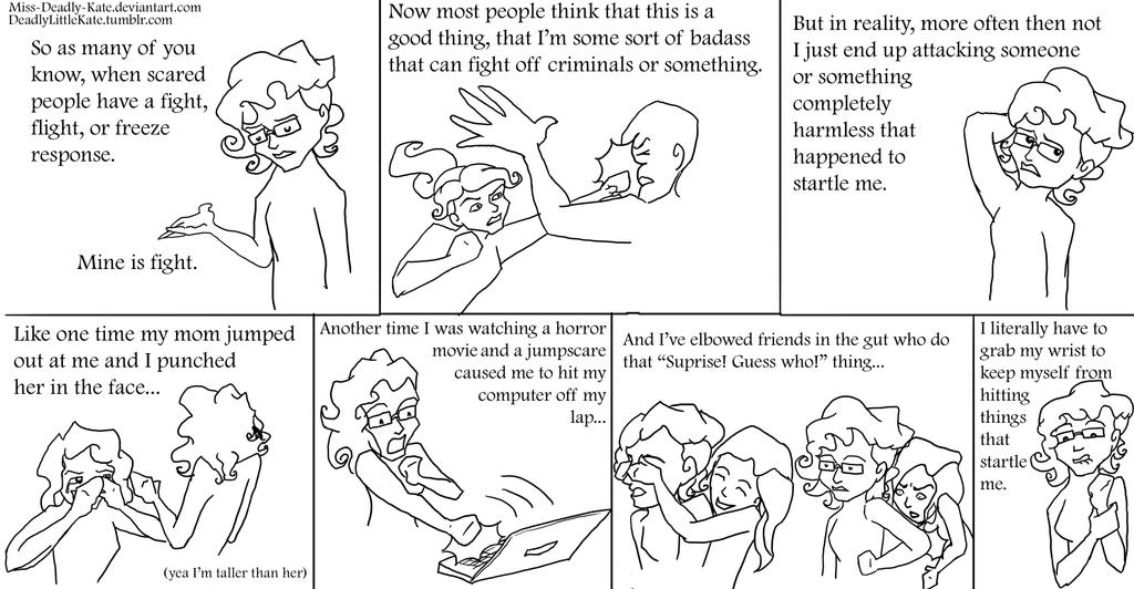 Fight,Flight or Freeze comic by Miss-Deadly-Kate on DeviantArt