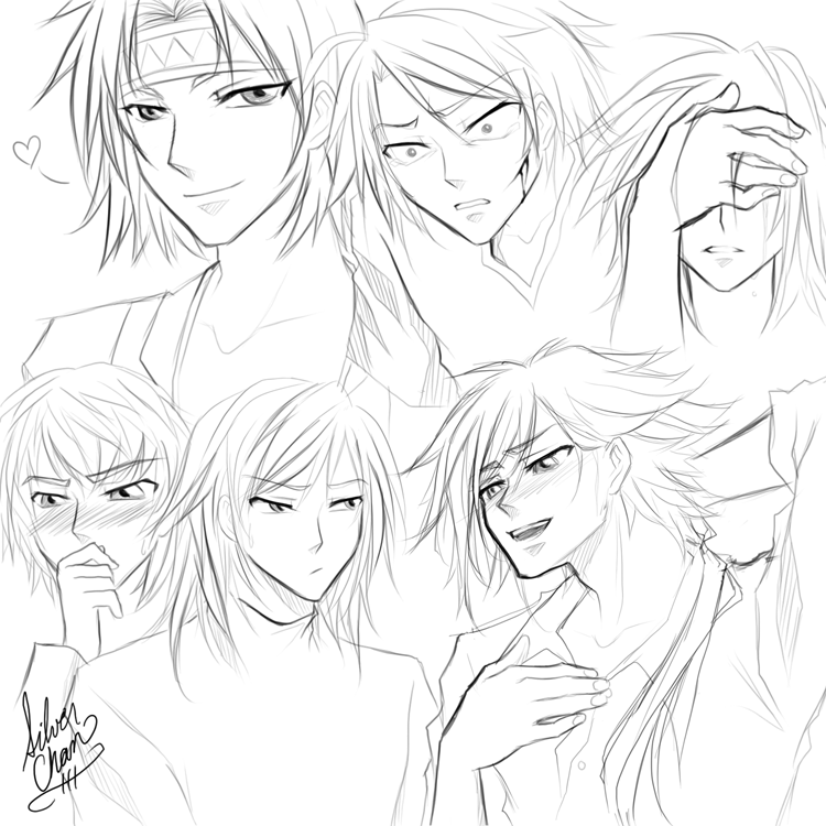 Generic Bishounen - FACES