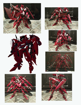 Gunpla Custom// Gundam Throne Zwei Razor Rose