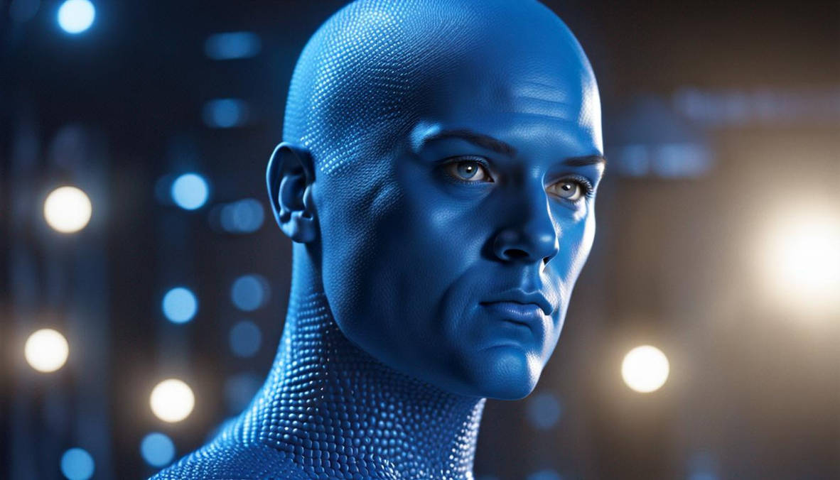 Cold Man Blue Blueman No.1 by prometej1990 on DeviantArt