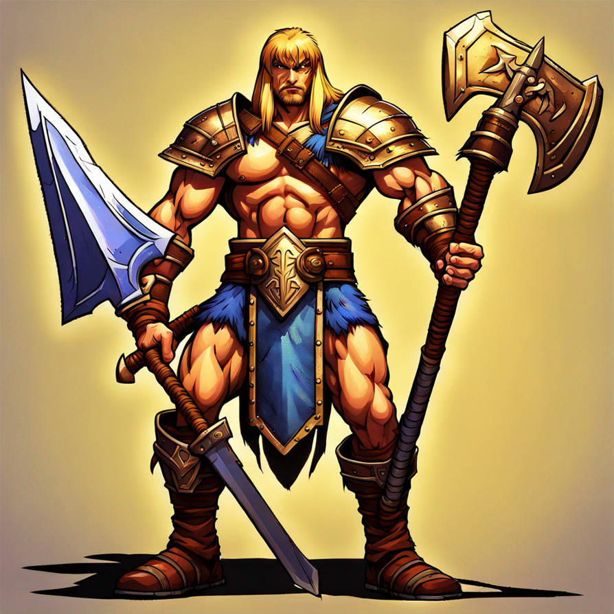 SRBON - Warrior golden axe