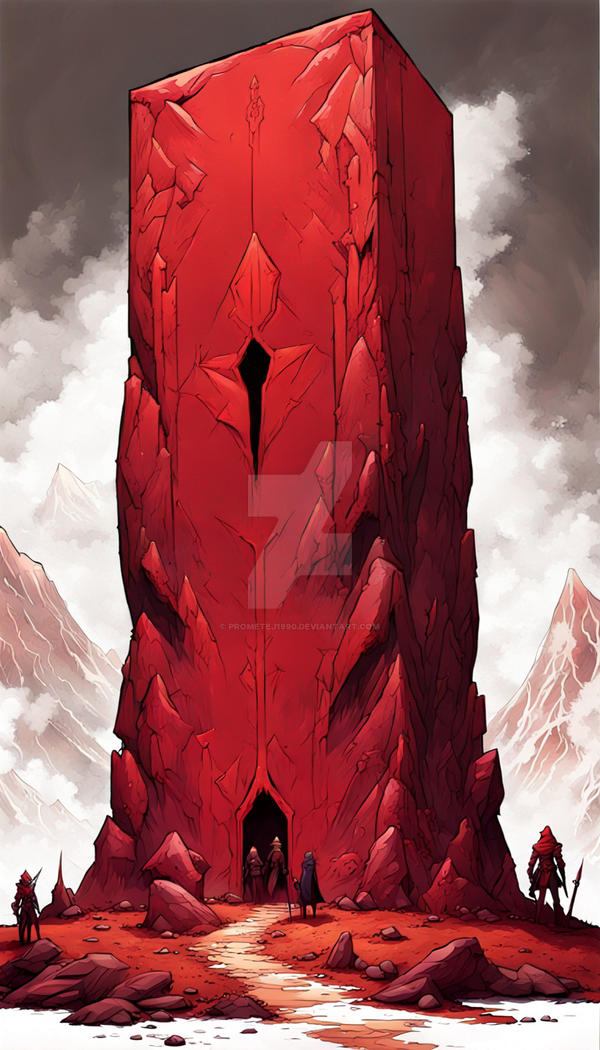 Red Monolith by prometej1990 on DeviantArt