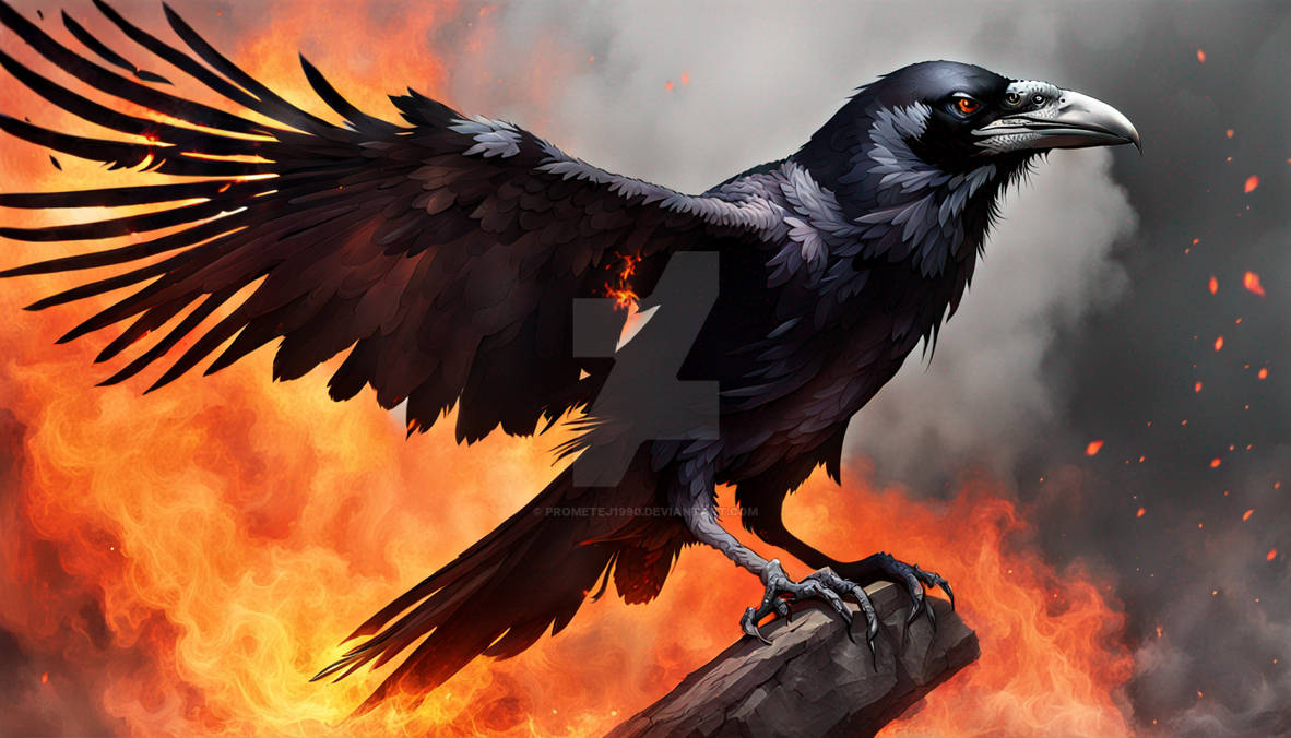 Fire Raven Color Fire Raven 1 by prometej1990 on DeviantArt