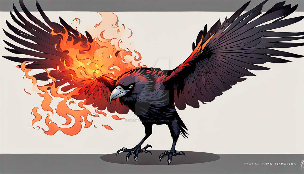 Raven Firework Fire Raven 3 by prometej1990 on DeviantArt