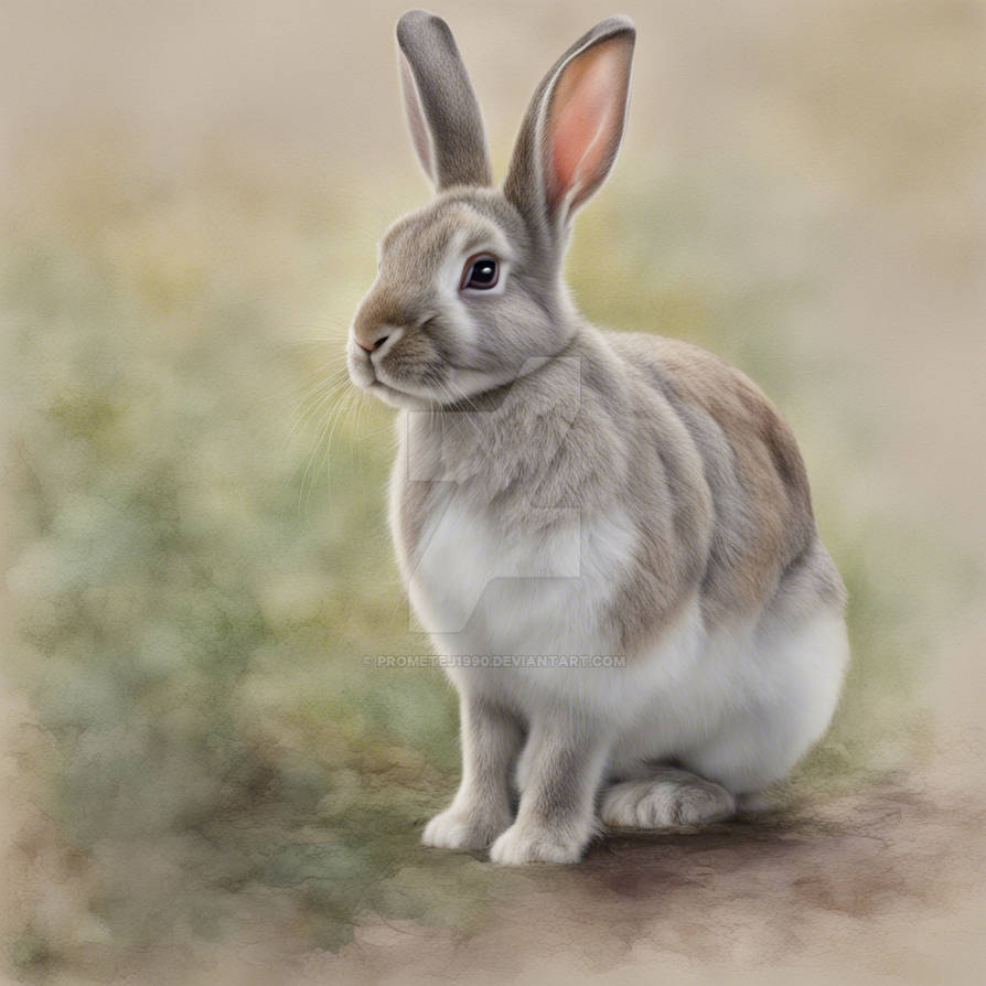 Brown Rabbit Deviantart Rabbit 1999 by prometej1990 on DeviantArt