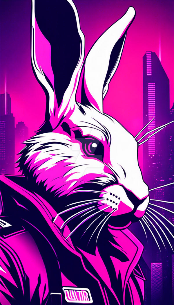 Red Neon Rabit Rabbit Red Neon 123 by prometej1990 on DeviantArt