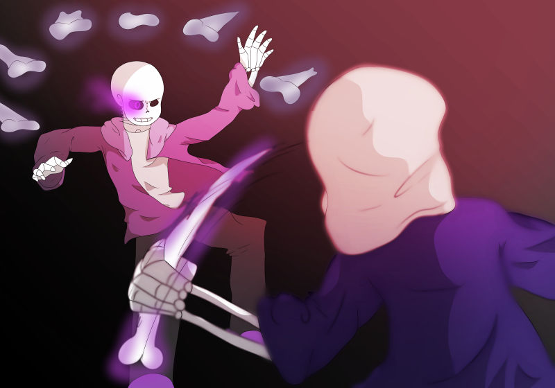 Sans Fight Easy Mode 1 Project by Polydactyl Shark