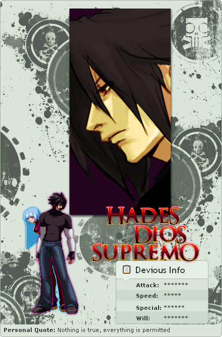 Hades Character ID 2k10