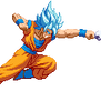 SSB Goku vs SSB Vegeta