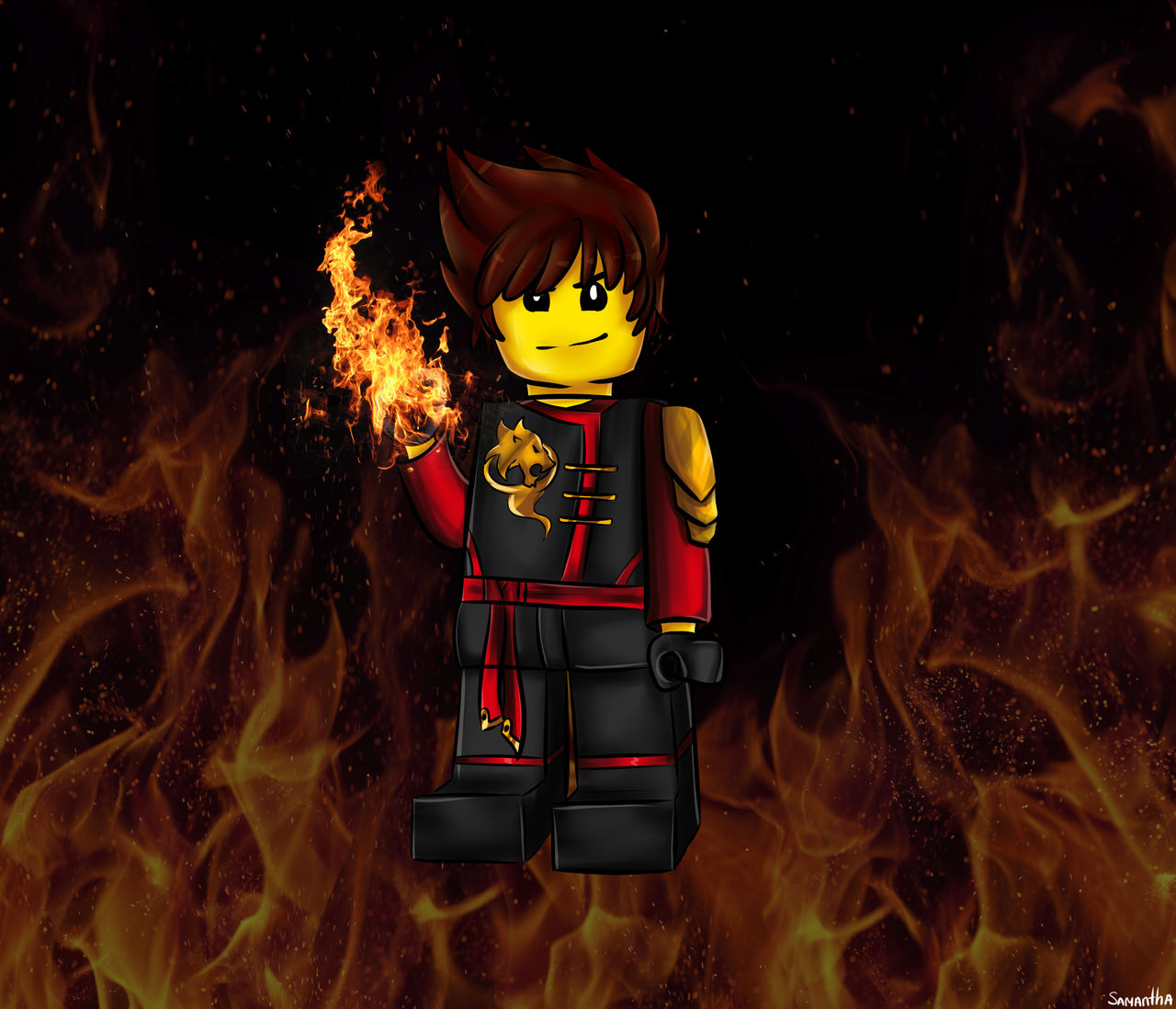 Fire Leg Master The master of fire by Samantha137 on DeviantArt