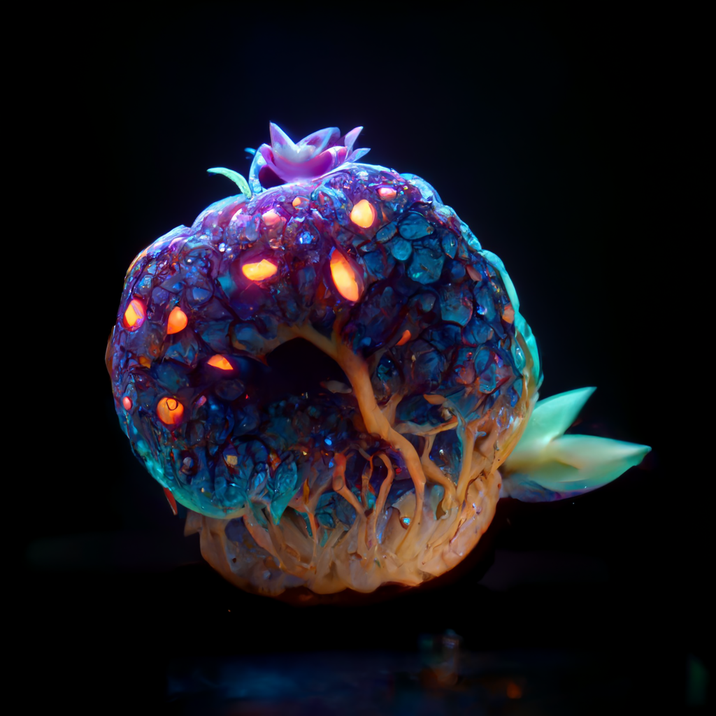 Sentient Fruit Cosmic Fruit AI Art by WhiteLionXP on DeviantArt