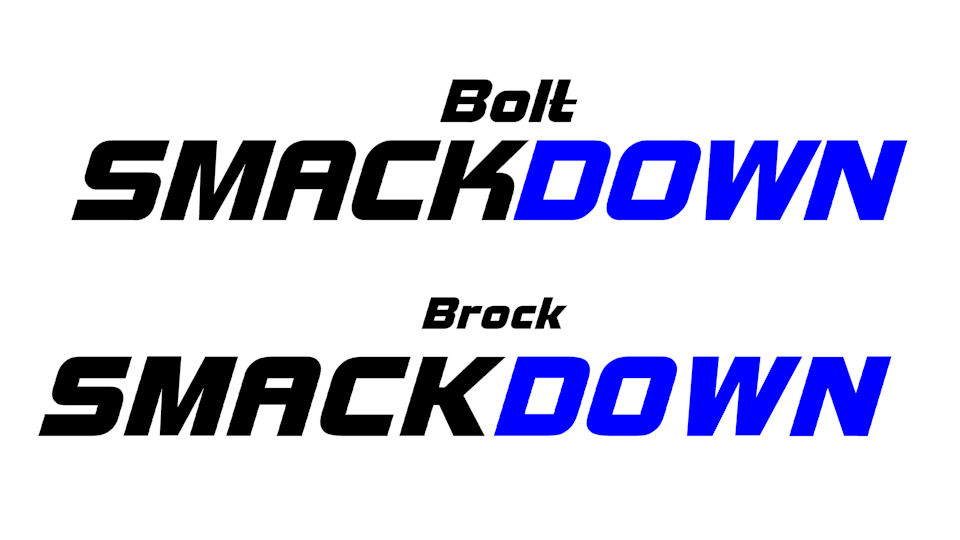 Smackdown Font Difference of Old Smackdown font by jonathon3531 on DeviantArt