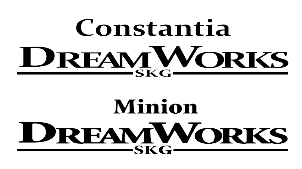 Diffrence Of DreamWorks logo Fonts by jonathon3531 on DeviantArt
