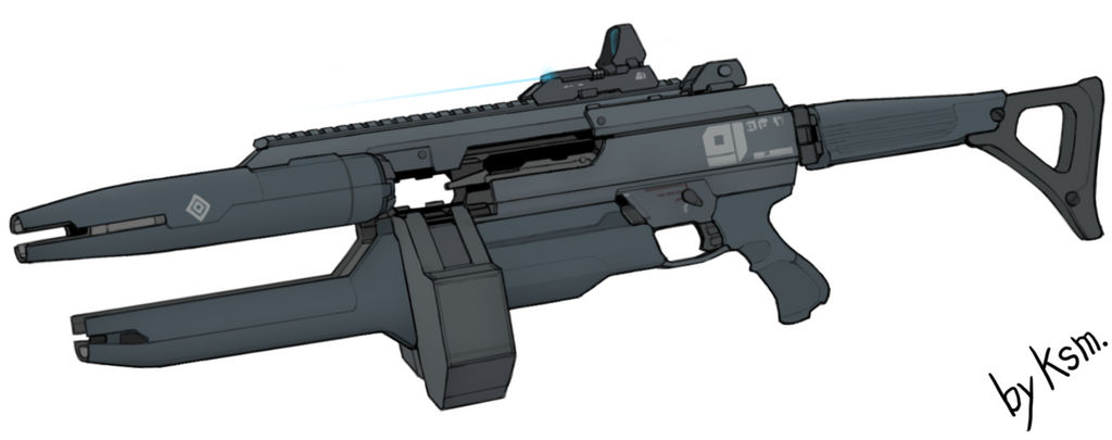 AR-2 Pulse Rifle (2) by DuGrant on DeviantArt
