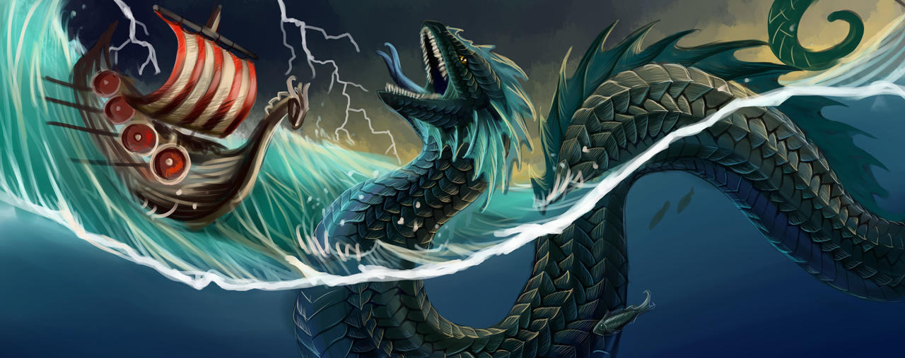 Jormungandr by SlayaArt on DeviantArt