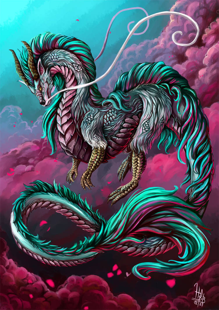 Haku dragon by SlayaArt on DeviantArt