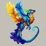 Blue Macaw dragon