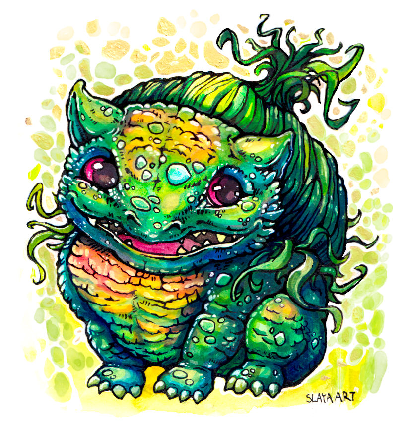 Bulbasaurus by SlayaArt on DeviantArt