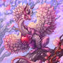 Sakura tree dragon