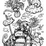Inktober24 Day 1 Backpack