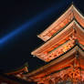 Kiyomizu-dera by night