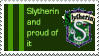 proud slytherin stamp by Cat-Noir