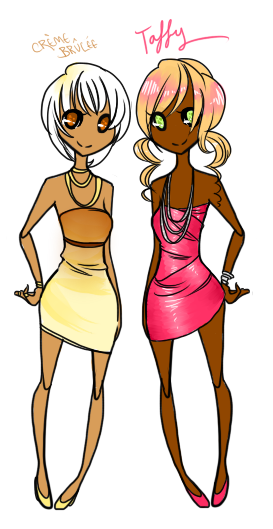 Female Food Adoptables 2