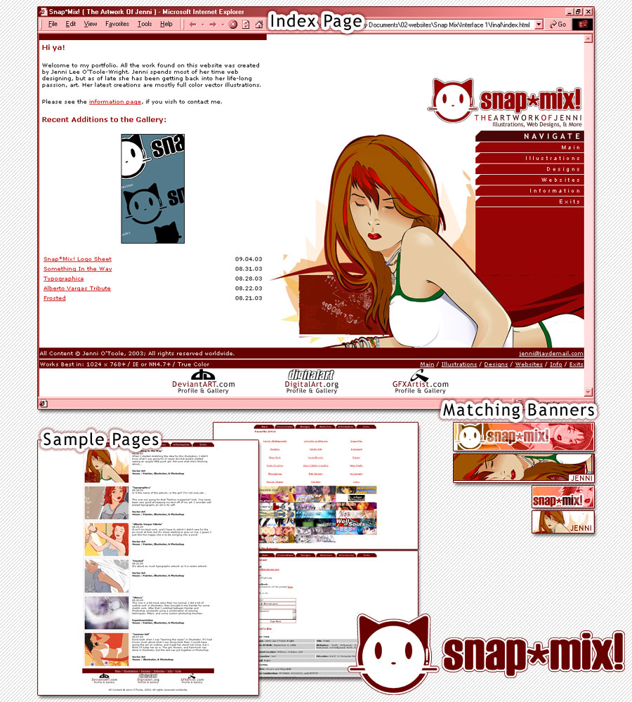 Snap Mix Web Design