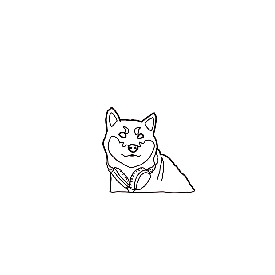 Gamer Doge Lines by UnseenUniverse on DeviantArt