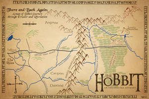 The Hobbit Map