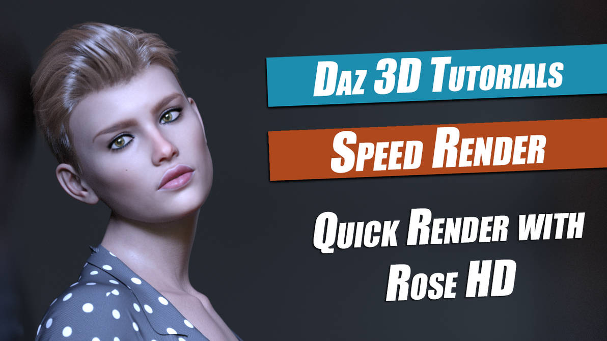 Daz 3D Speed Build With Rose HD by Rauko001 on DeviantArt