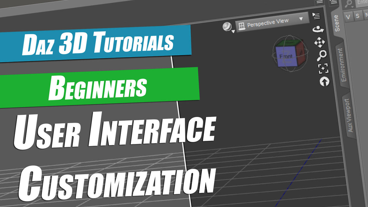Daz3d Program Daz 3D Tutorial : User Interface and Customization by Rauko001 on ...