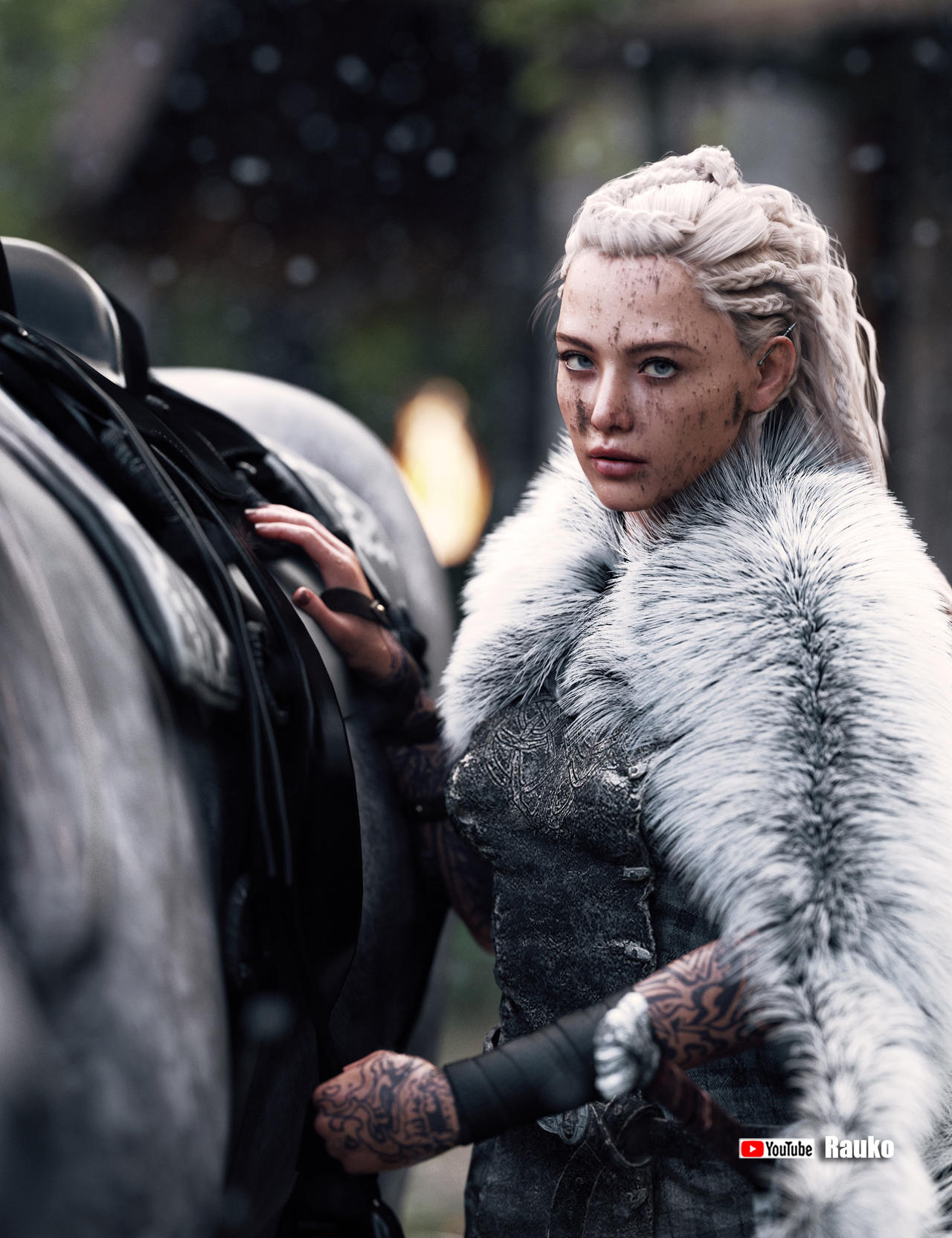 After A Hard Ride ...