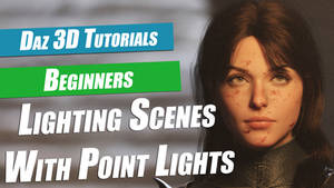 Daz 3D : Lighting A Scene With Point Lights