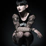 Peachy Goth Girl