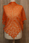 orange shawl I