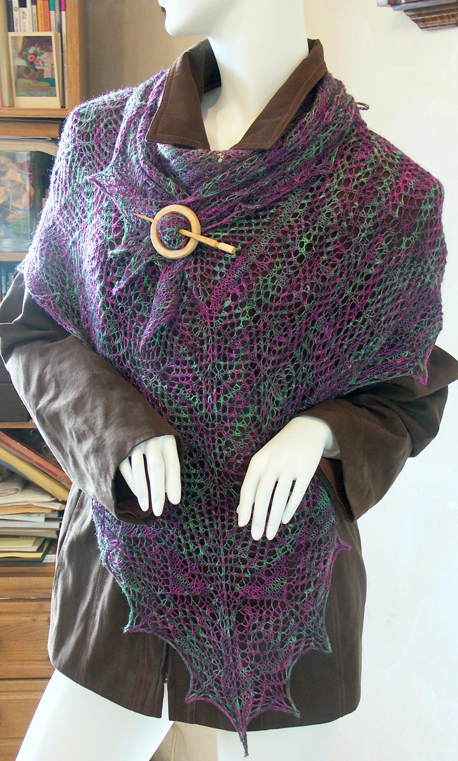 manos lace shawl