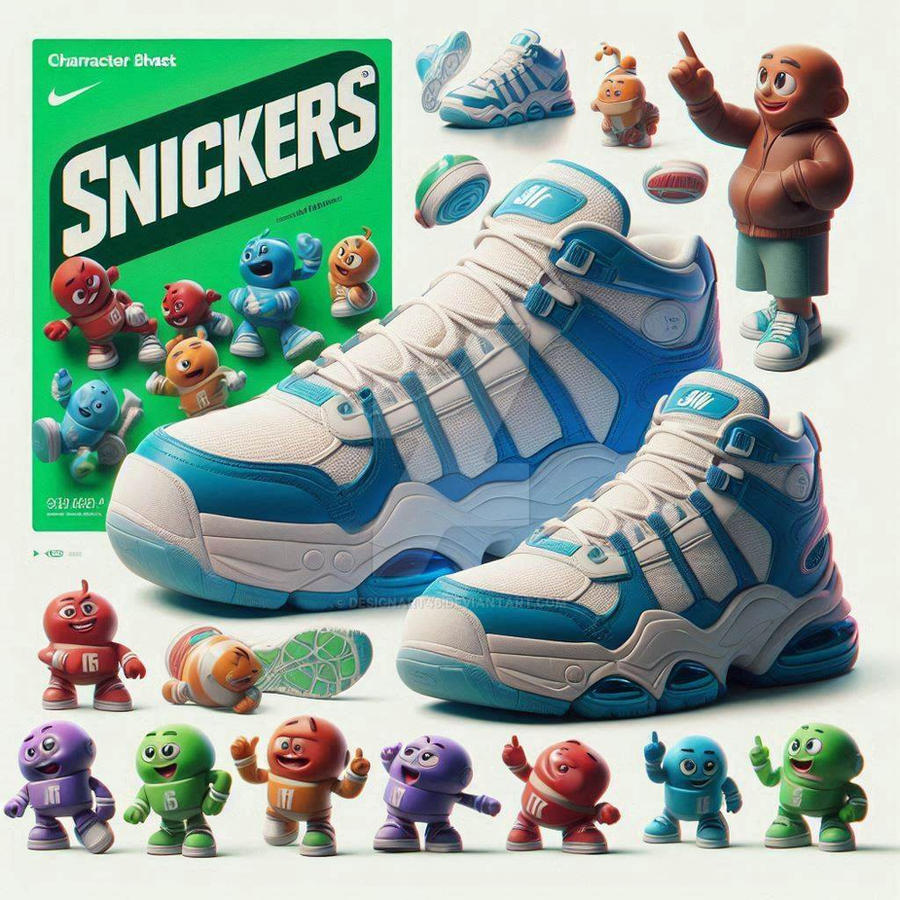 Snickers Shoos snickers sneakers by DesignArt46 on DeviantArt