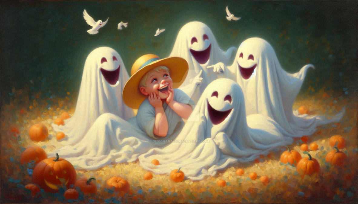 Disgausting Ghost Giggling Ghosts by DesignArt46 on DeviantArt