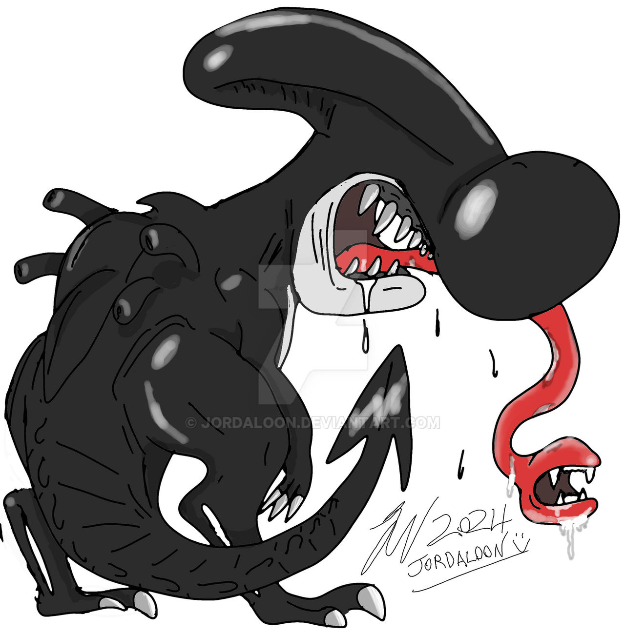 Yoshi Xenomorph
