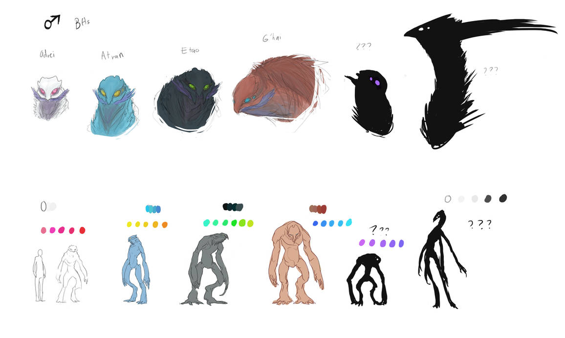 Moar Lineage moar refs by garocamarillo on DeviantArt
