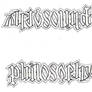 AMBIGRAM Philosophy Art Sound