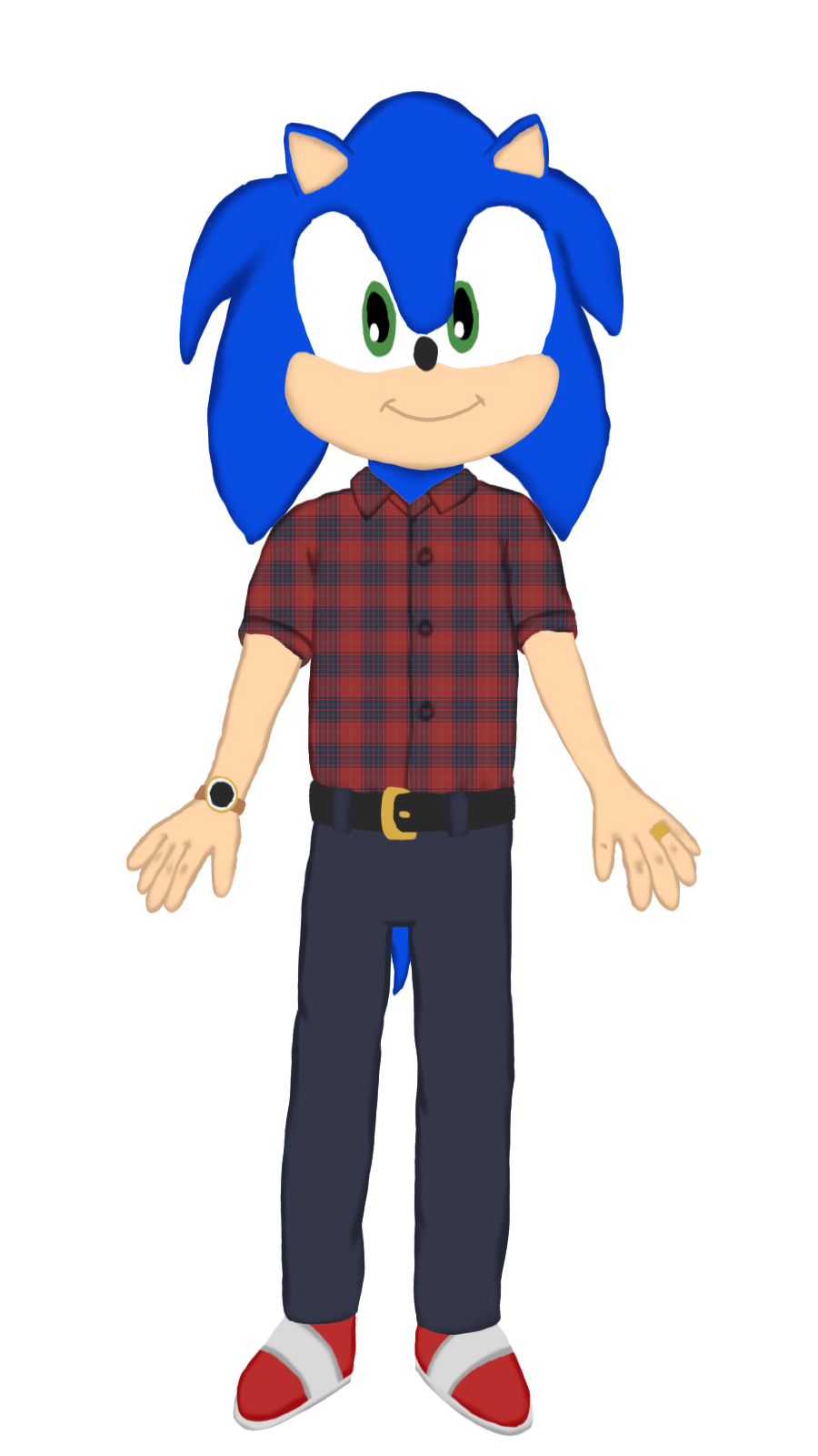 Personagem: Sonic the Hedgehog by ALIX2002 on DeviantArt