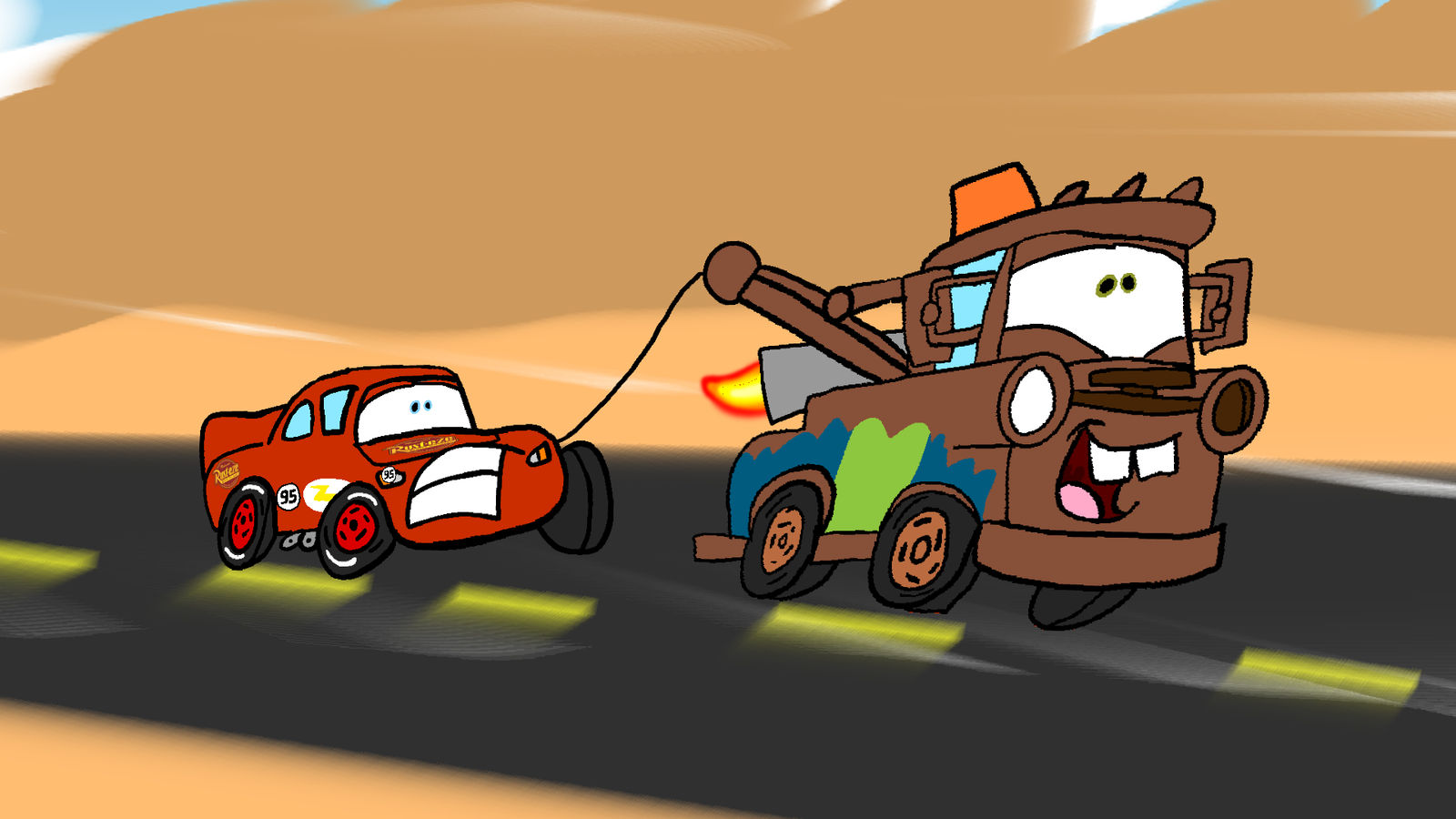 Mater With Rockets Mater Speedrocket by nikoli1234 on DeviantArt