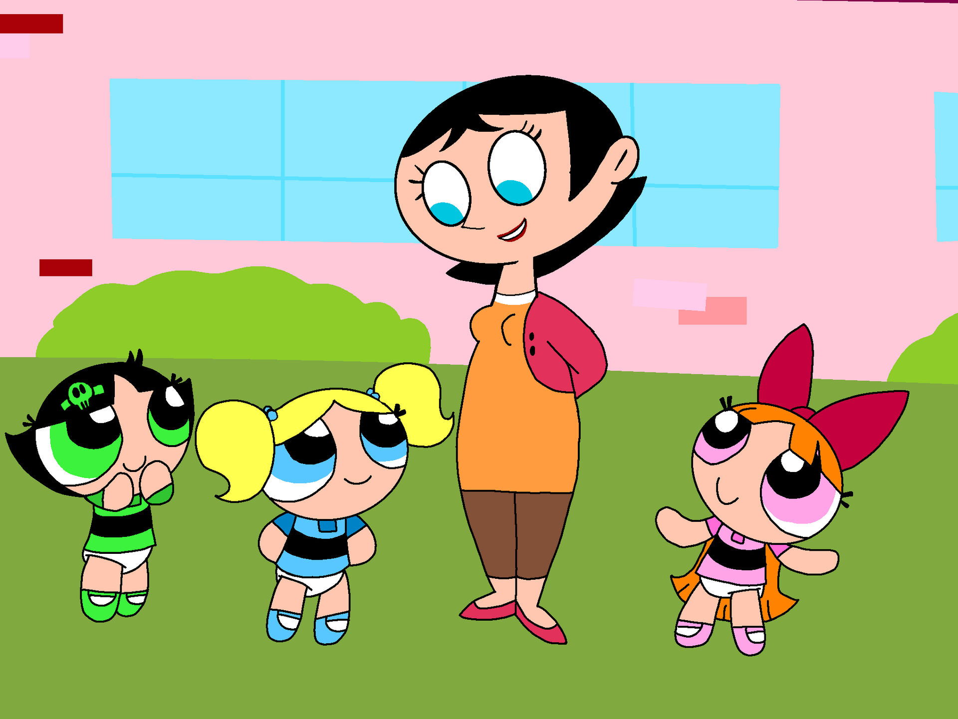 Schoolhouse Rocked | PPG Scene Redraw by nikoli1234 on DeviantArt