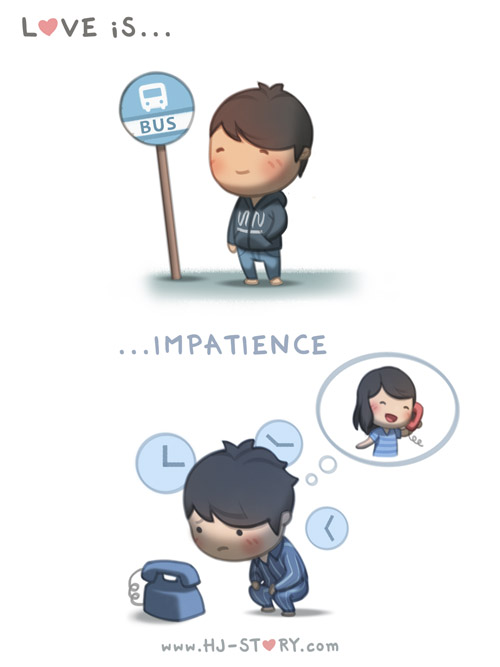 14. Love is... Impatience by hjstory on DeviantArt 14. Love is... Impatience by hjstory on DeviantArt