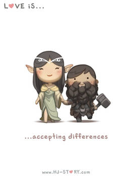 128. Love is... Accepting Difference