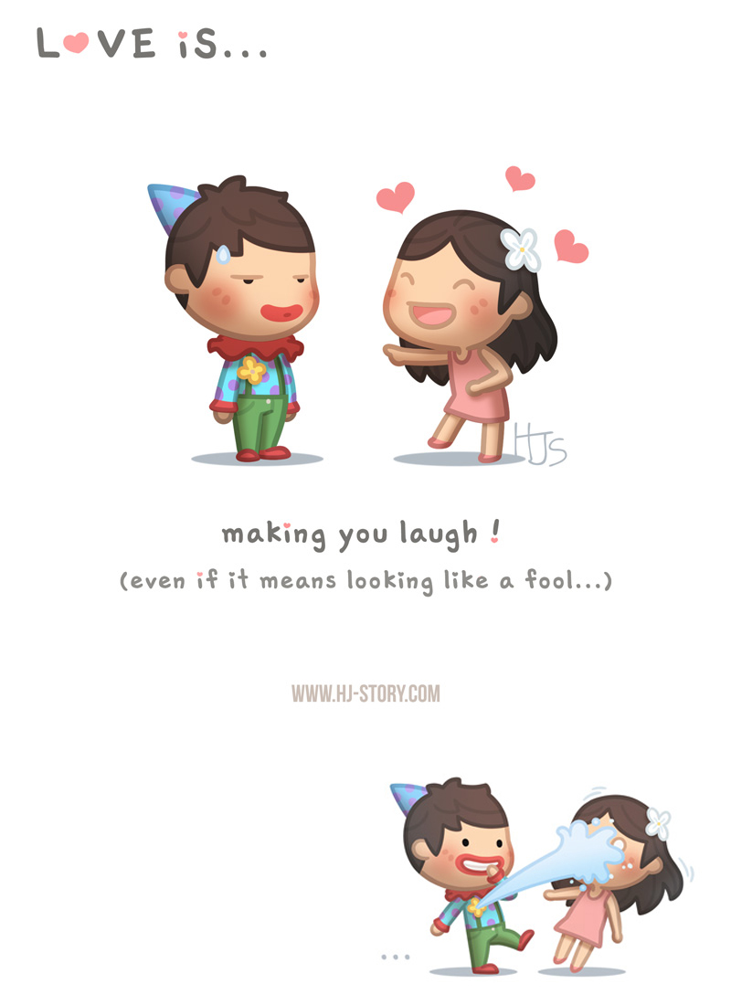Love is Making you laugh (ver.2)